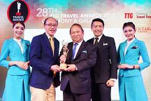 Thailand Lauded by TTG Travel Awards